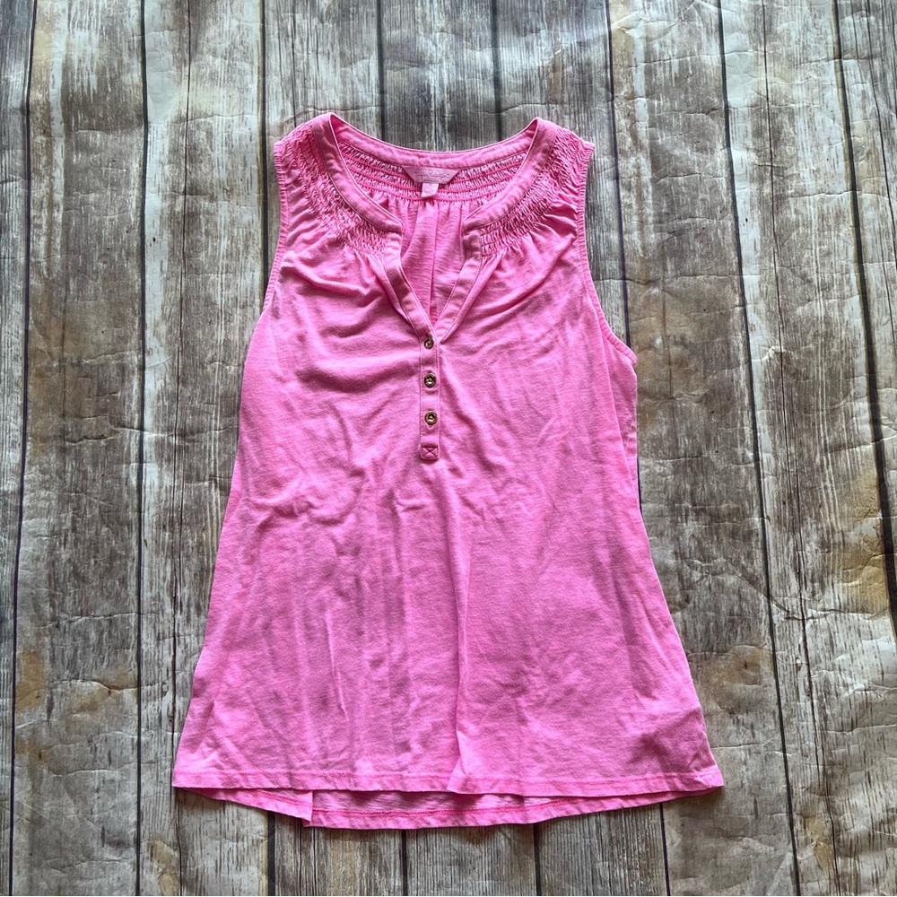 Lilly Pulitzer Pink Essie Tank